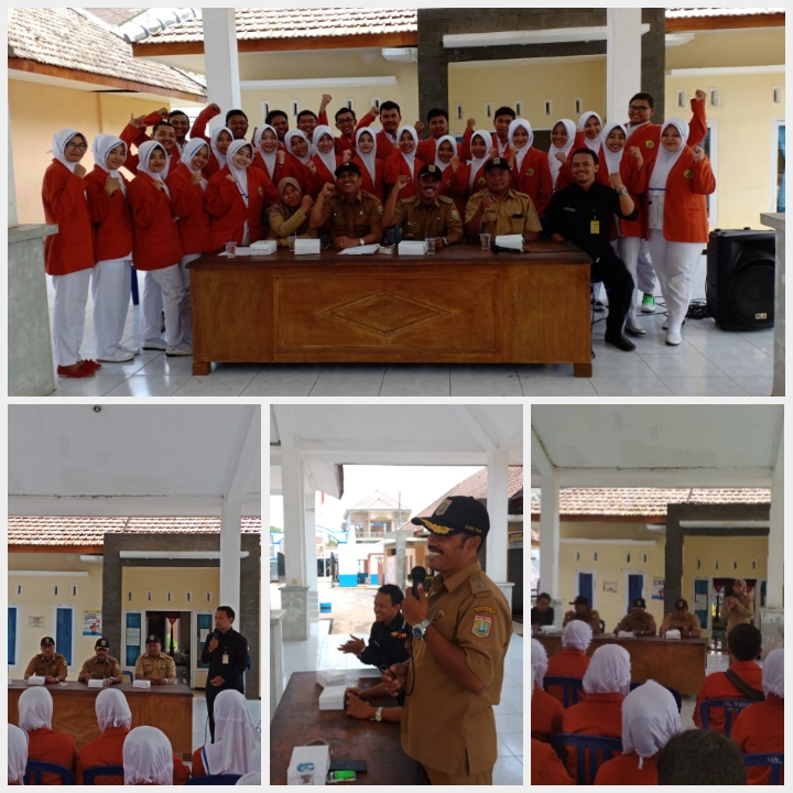 Serah terima mahasiswa ners PKMD gel.2 di balai desa talok senin, 12 nov 2018 jam 10.43